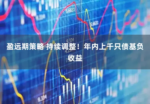 盈远期策略 持续调整！年内上千只债基负收益