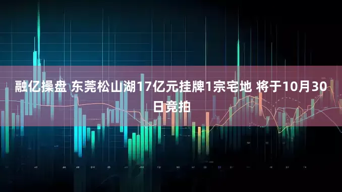 融亿操盘 东莞松山湖17亿元挂牌1宗宅地 将于10月30日竞拍